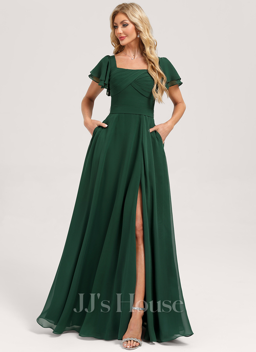 On Sale Floor Length Jjshouse Bridesmaids Dresses Uk Eavie A-line Square Ruffle Chiffon Bridesmaid Dress On Sale Floor Length Jjshouse Bridesmaids Dresses Uk Eavie A-line Square Ruffle Chiffon Bridesmaid Dress