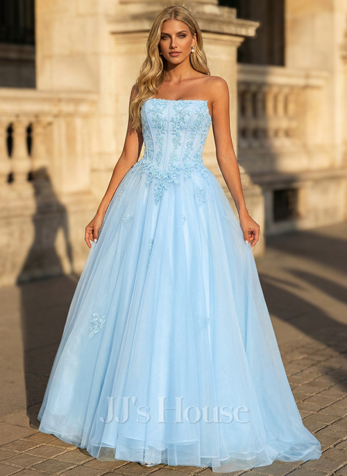 Karli Sequins Tulle Prom Dress | JJ's House