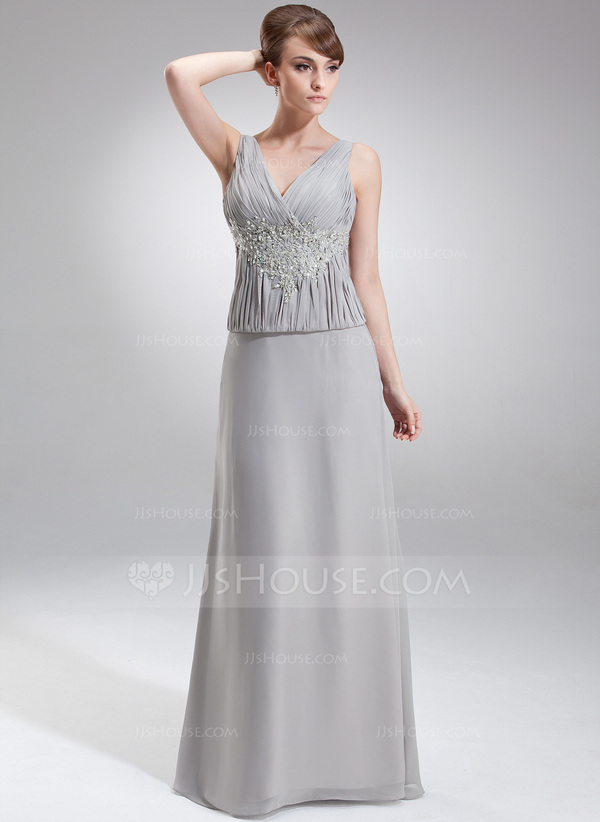 Evania Enchanting A-Line 2-Piece Appliques Lace Chiffon Mother of the Bride Dresses
