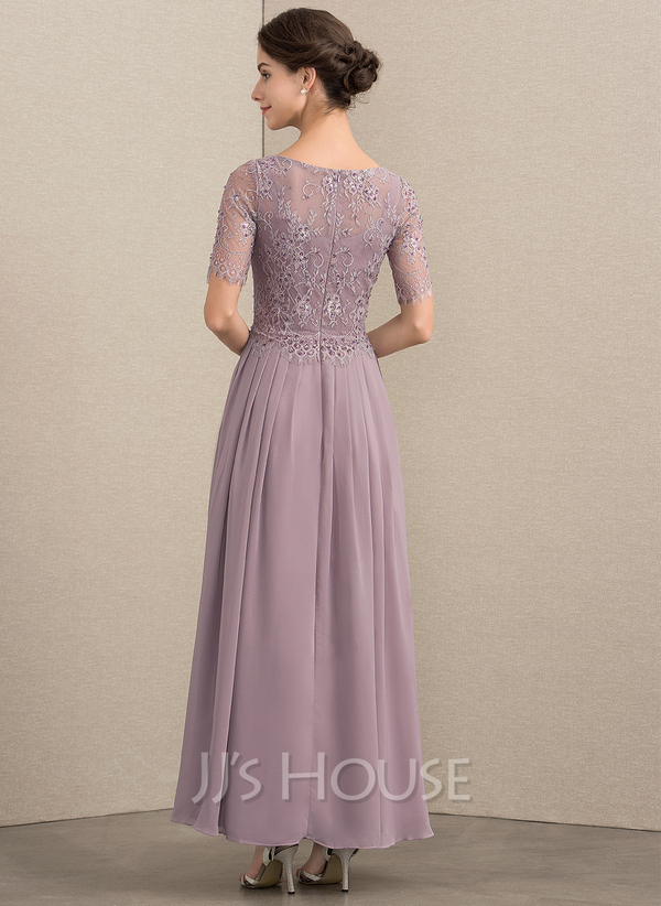 Moeder van de bruid jurk pailletten jurk dames elegante illusie