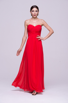 Embellished Sweetheart Chiffon A-Line Gown 11097
