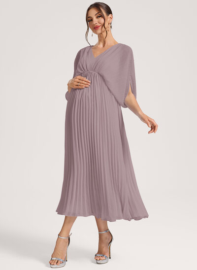long sleeve mint bridesmaid dress Girls Mint Green Bridesmaid Dress A-Line Short Sleeves V Neck Sequined Empire Waist Long Chiffon Bridesmaid Dresses main image 1