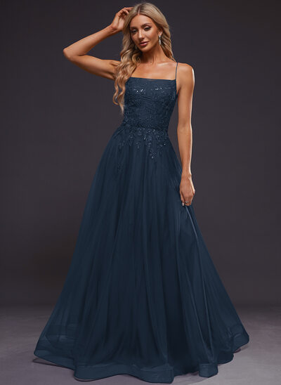 slim fit dress slacks Mermaid Sweetheart Blue Beaded Ruched Long Prom Dress with Slit main image 1
