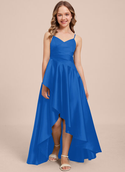 A-line Satin Dress