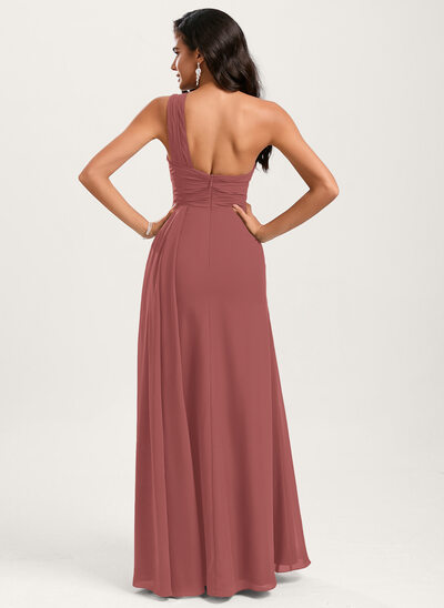 rosewood chiffon bridesmaid dress Sample Rosewood Gwen Chiffon Dress main image 0