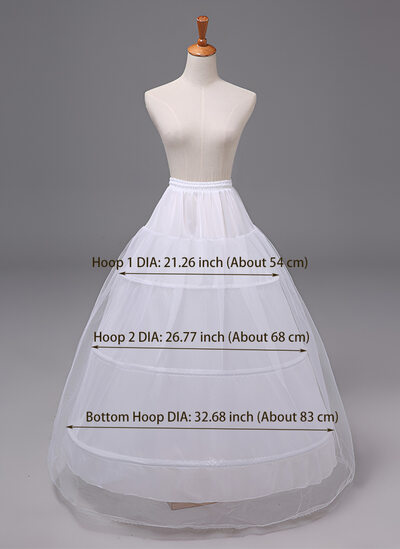 sexy black birthday dress White 6 Hoops Big Petticoat Slips Tulle Skirts Long and Puffy – Make Me  Elegant