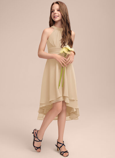 Champagne Junior Bridesmaid Dresses | JJ's House