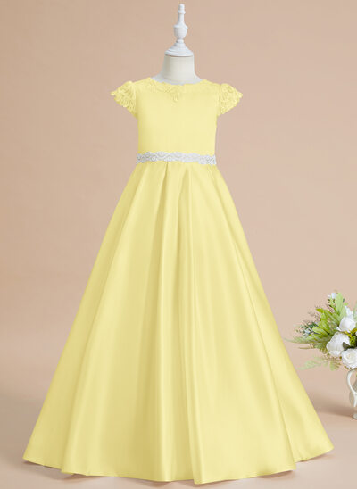 Ball-Gown/Princess Bow Lace Dress