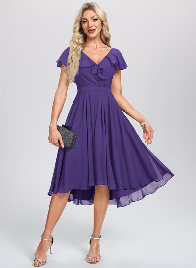 Chiffon Midi Dress