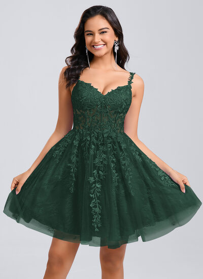 Hunter Green Homecoming Dresses | JJ's House