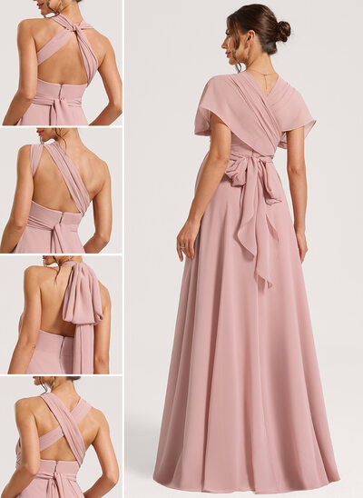 bridesmaid dresses maxi style Satin Maternity Bridesmaid Dress main image 1