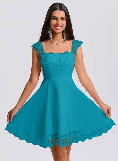 slim fit dress slacks Ava Presley 26378 Cocktail Short Homecoming Dress main image 1