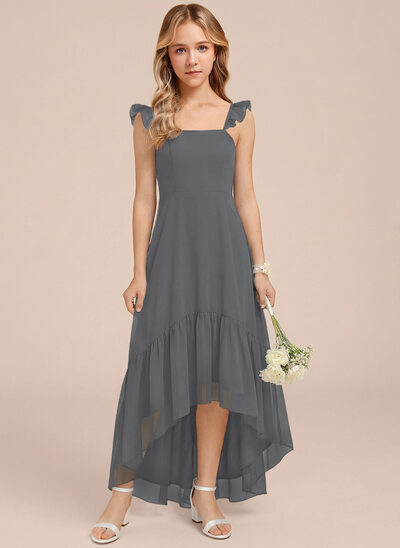 A-line Chiffon Dress