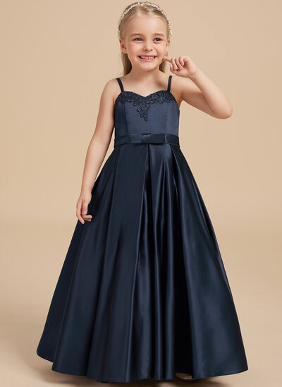 Dark Navy Flower Girl Dresses | JJ's House Dark Navy Flower Girl Dresses | JJ's House
