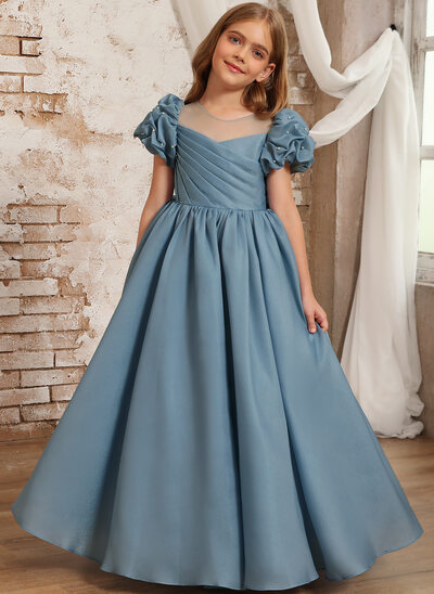 Dusty Blue Flower Girl Dresses | JJ's House