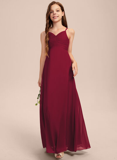 A-line Chiffon Dress