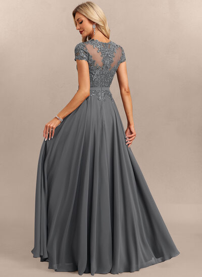 light blue spring formal dress Odette Cream Long Sleeve Formal Maxi Dress main image 1