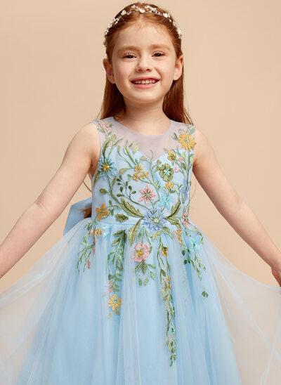 princess polly baby blue dress Sky Blue Flower Girl Dresses