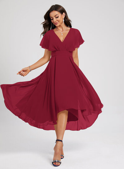 Robe midi en mousseline