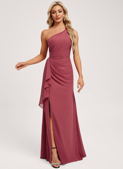 One Shoulder Bridesmaid Dresses | JJ's House