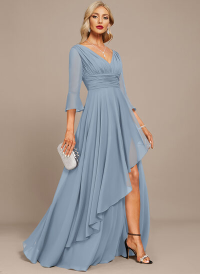 A-line Chiffon Dress