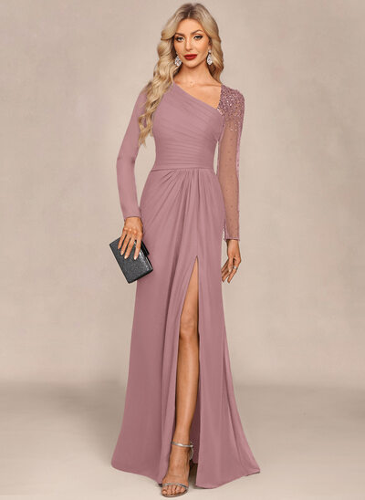 slim fit dress slacks Destinations Maxi Halter Dress | Mauve | Womens main image 0