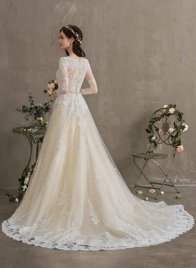 Ivory-Cream Wedding Dresses | JJ's House