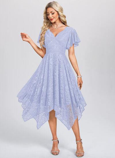 sachin and babi light blue dress Purple Cocktail Dress for Women, Available in XXS - 5XL Size + Custom Size main image 1
