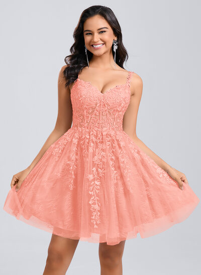 Coral Homecoming Dresses | JJ's House