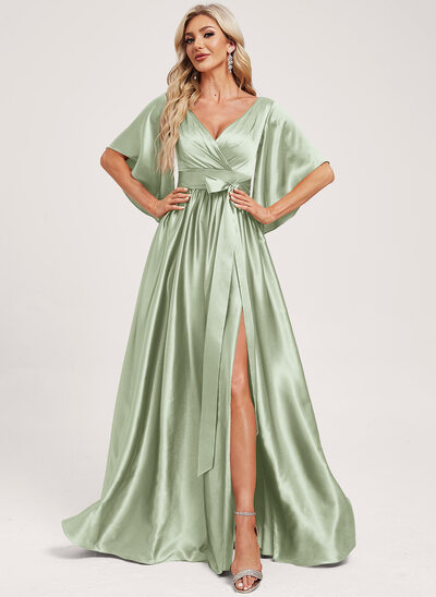 Green Wrap For Bridesmaid Dresses Sale Sage Satin Dress Outlet Online Sage  Green Satin Bridesmaid Dress
