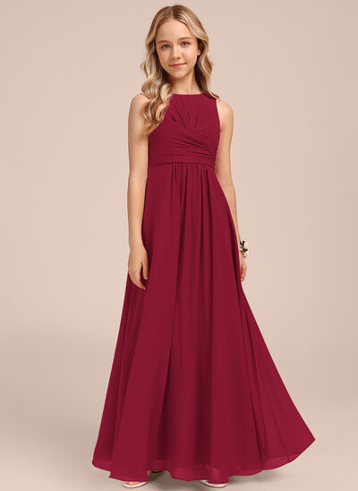 Burgundy Junior Bridesmaid Dresses | JJ's House